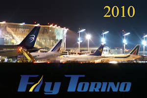 Clicca per ingrandire - La copertina del calendario 2010 di FlyTorino